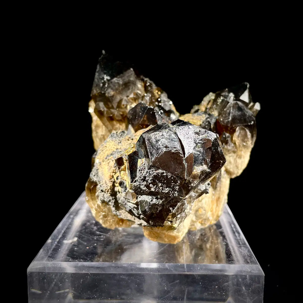 Natural Morion/Smoky Quartz Crystal Specimen | 790 g | 12*7.5*9 cm | Quartz Minerals | Madagascar