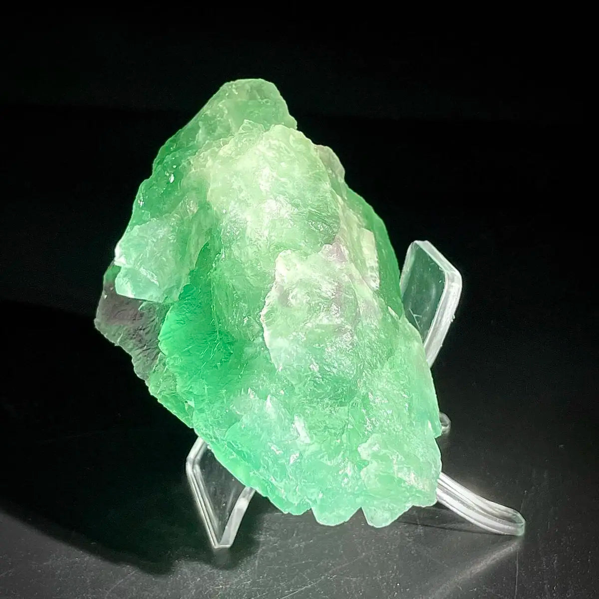 Natural Green Fluorite Crystal Specimen | Hunan, China | 260g | 8.5*5.5*5cm