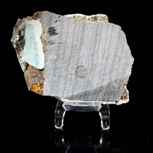 Natural Blue Aragonite Specimen-Guizhou,China- 340 g- 11*8*2.5 cm