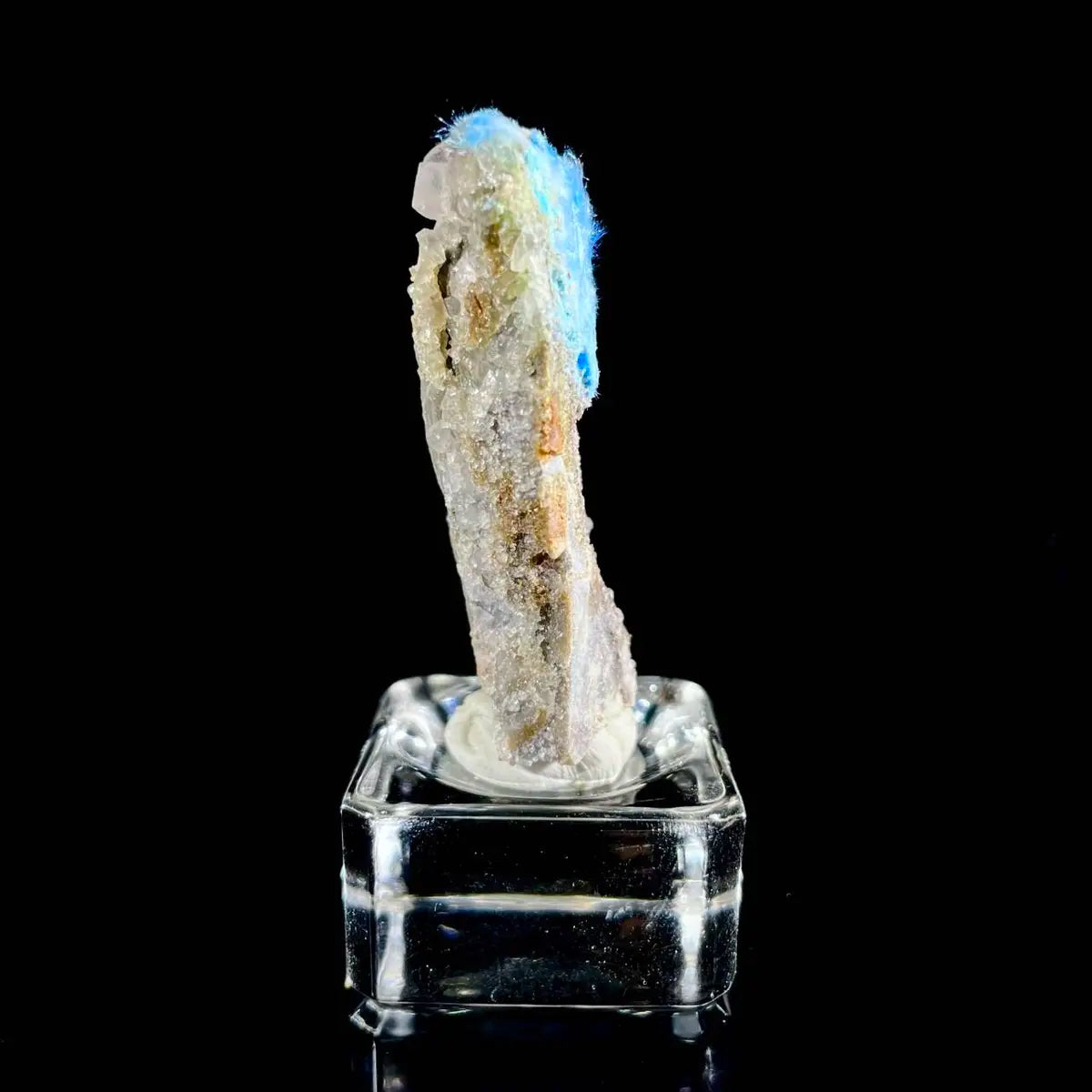 Natural Cyanotrichite Mineral Specimen | 20 g | 5*2*1 cm | Cyanotrichite Minerals | Morocco/DRC