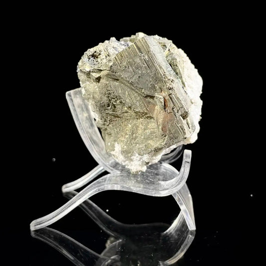 Natural Peruvian Chalcopyrite Mineral Specimen | 420 g | 8.5*6.5*5 cm | Sulfide Minerals | Peru
