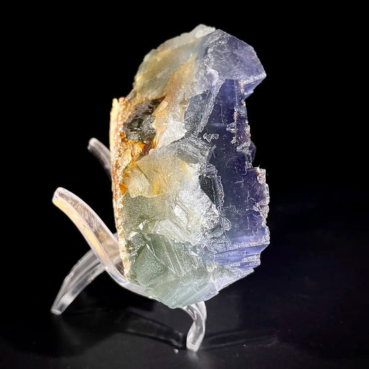 Natural Bule Fluorite Crystal Specimen | Hunan, China | 300g |8.5*6.5*3.5cm