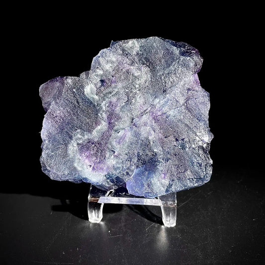 Natural Purple Fluorite Crystal Specimen | Zhejiang, China | 260g |9.5*8*3cm