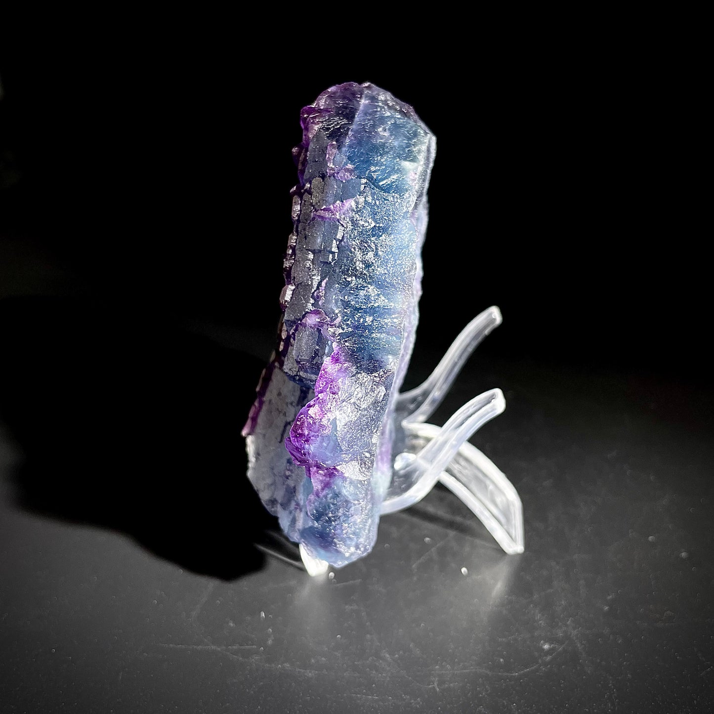 Natural Purple Fluorite Crystal Specimen | Zhejiang, China | 260g |9.5*8*3cm