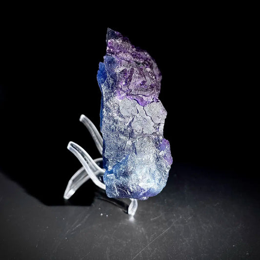 Natural Purple Fluorite Crystal Specimen | Zhejiang, China | 380g |10*9*3.5cm