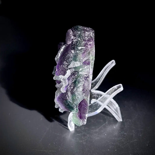 Natural Purple Fluorite Crystal Specimen | Zhejiang, China | 210g |7.5*6*3cm