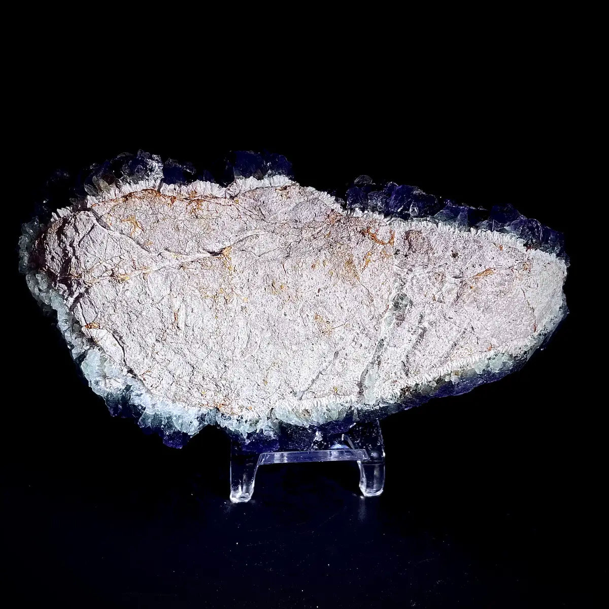 Natural Purple Fluorite Crystal Specimen | Zhejiang, China | 610g |16*8*4.5cm