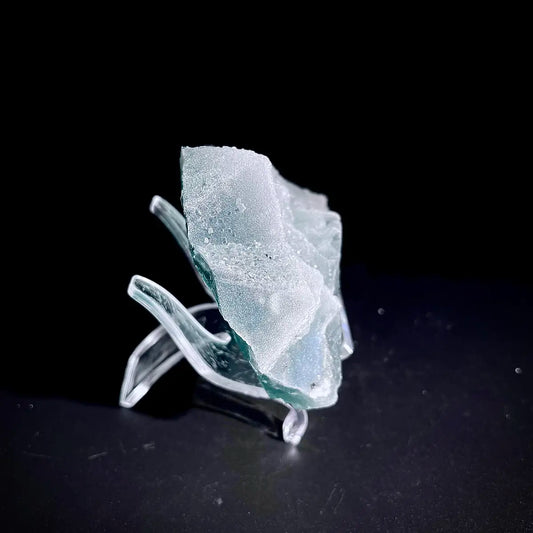 Natural Octahedral Sugar Fluorite | Zhejiang, China | 210g |9.5*6*2.5cm