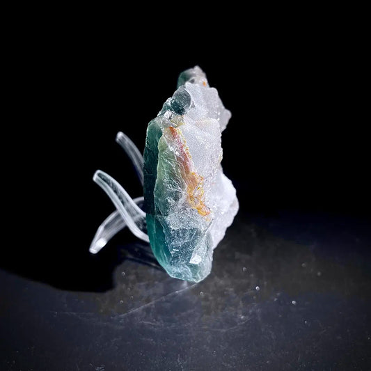 Natural Octahedral Sugar Fluorite | Zhejiang, China | 320g | 12*7*3cm