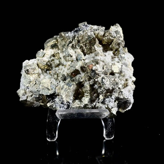 Natural Peruvian Chalcopyrite Mineral Specimen | 680 g | 10.5*9*5 cm | Sulfide Minerals | Peru