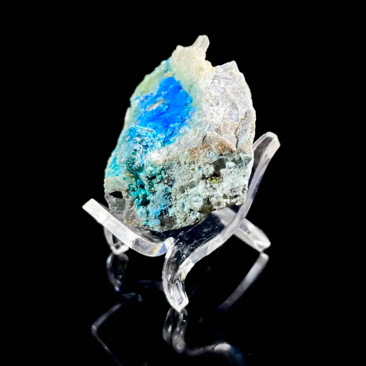 Natural Cyanotrichite Mineral Specimen | 30 g | 4*3*1 cm | Cyanotrichite Minerals | Morocco/DRC