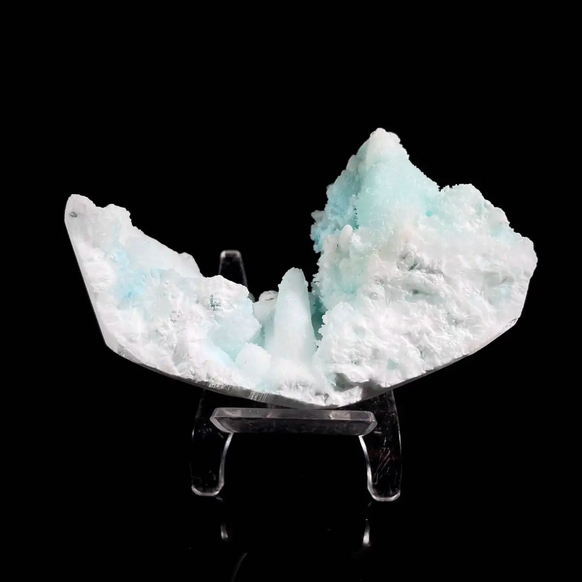 Natural Blue Aragonite Specimen-Guizhou,China- 330 g- 12*8*4.5 cm