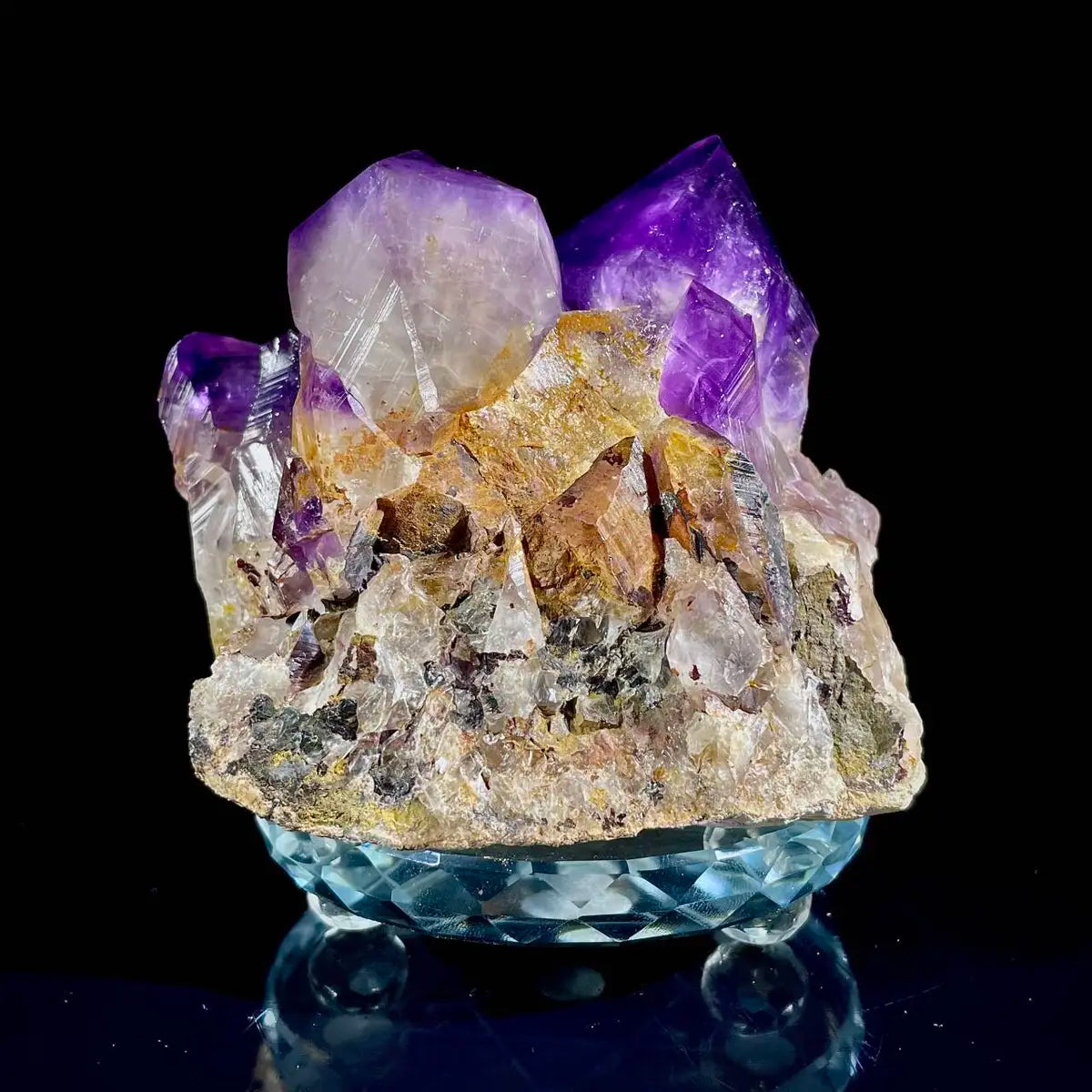 Natural Congo Dogtooth Amethyst Specimen | Congo | 1000 g | 9.5*9*8 cm