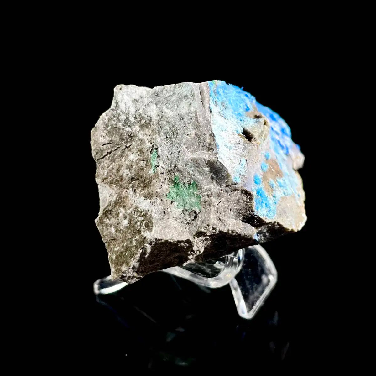 Natural Cyanotrichite Mineral Specimen | 90 g | 6*4*3 cm | Cyanotrichite Minerals | Morocco/DRC