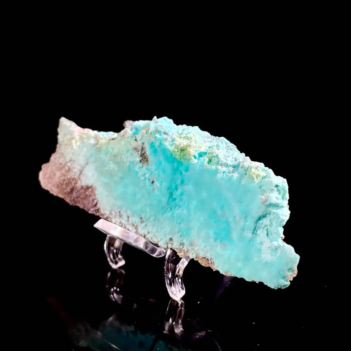 Natural Cyanotrichite Mineral Specimen | 40 g | 9*3*1 cm | Cyanotrichite Minerals | Morocco/DRC
