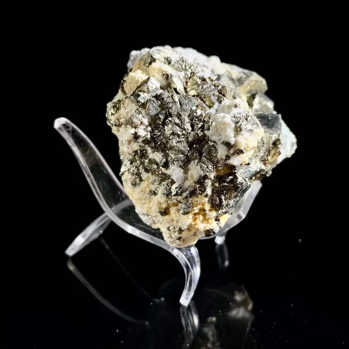 Natural Peruvian Chalcopyrite Mineral Specimen | 540 g | 8*7*5.5 cm | Sulfide Minerals | Peru