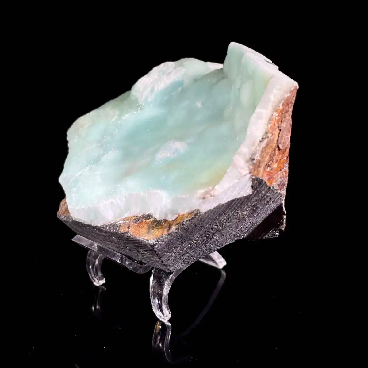 Natural Blue Aragonite Specimen-Guizhou,China- 390 g- 11*10*4 cm
