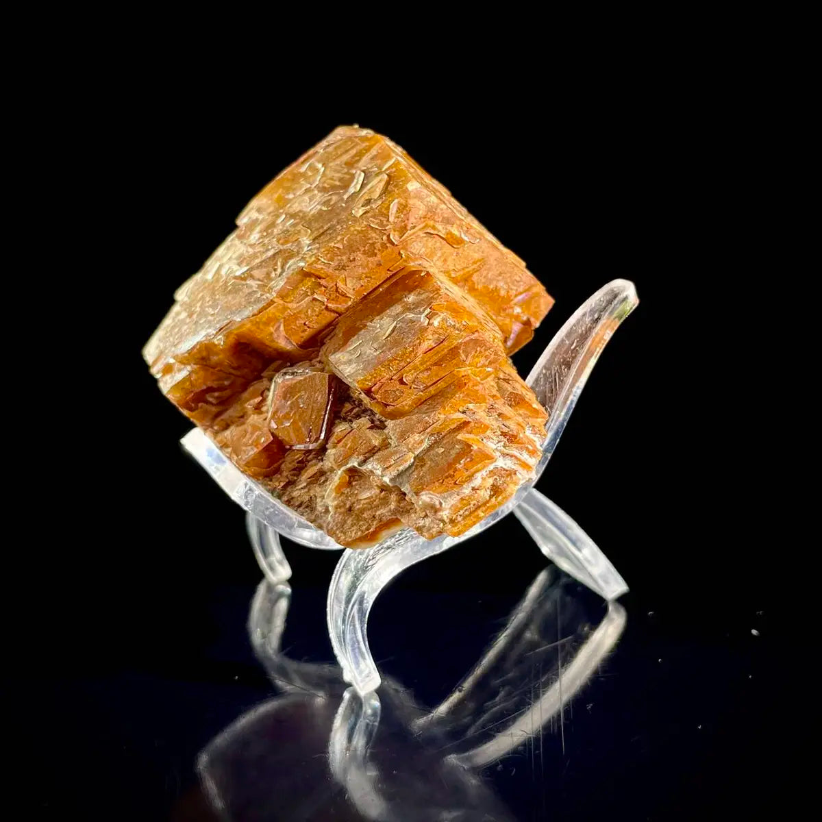 Chocolate Brown Calcite from Hunan, China | Natural Calcite Crystal Specimen | 120 g | 6*4.5*3 cm
