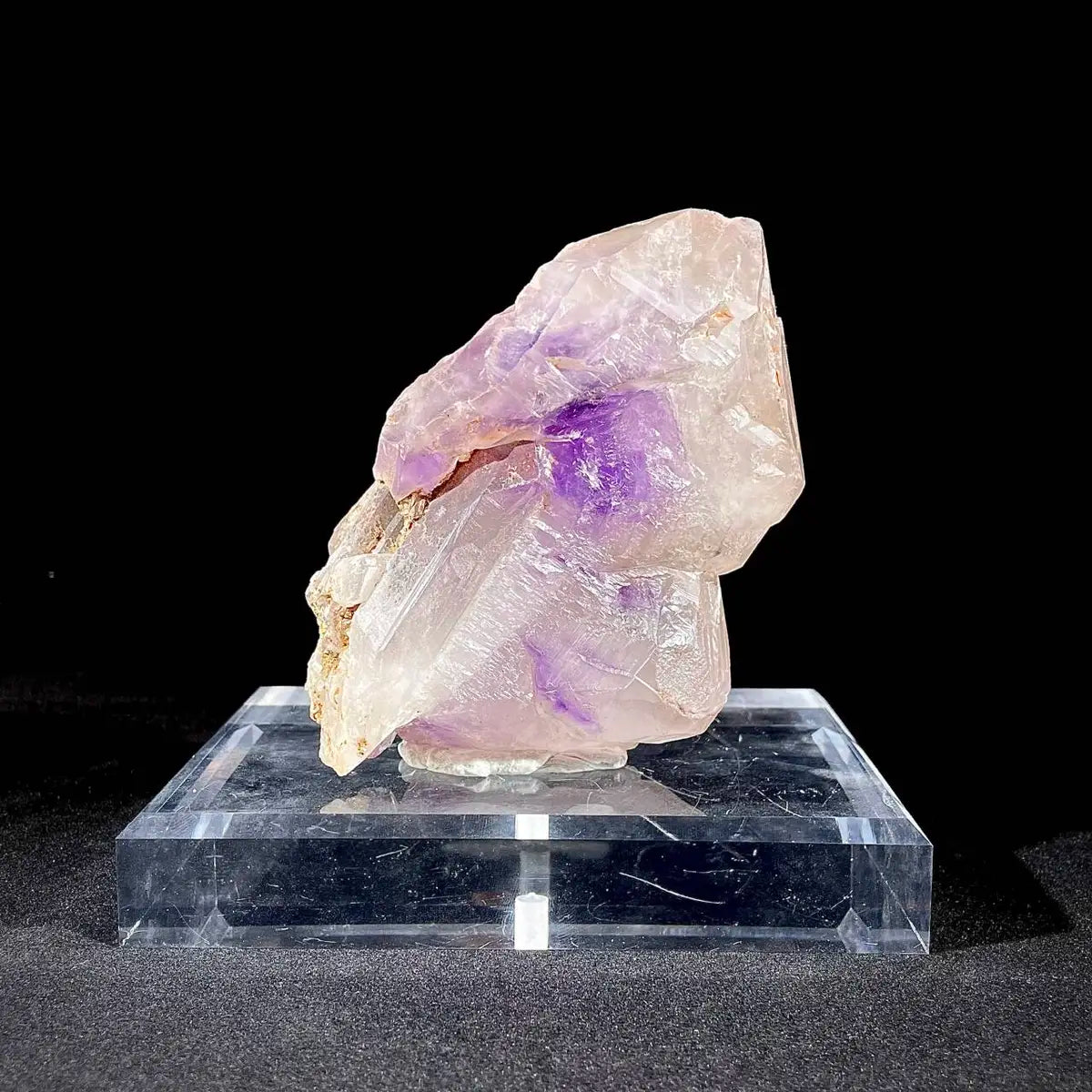 Natural Namibian Amethyst Skeleton Crystal Specimen | Namibia | 700 g | 15*10*6 cm