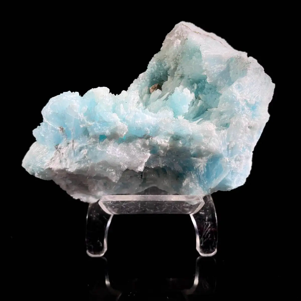 Natural Blue Aragonite Specimen-Guizhou,China- 350 g- 10*7*5 cm