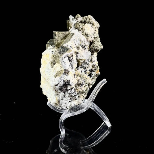 Natural Peruvian Chalcopyrite Mineral Specimen | 340 g | 8.5*7.5*5.5 cm | Sulfide Minerals | Peru