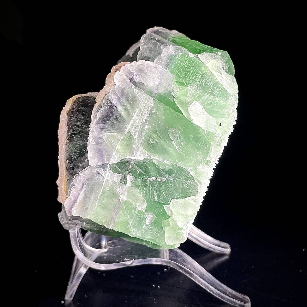 Natural Green Fluorite Crystal Specimen | Hunan, China | 870g | 12*9*5cm