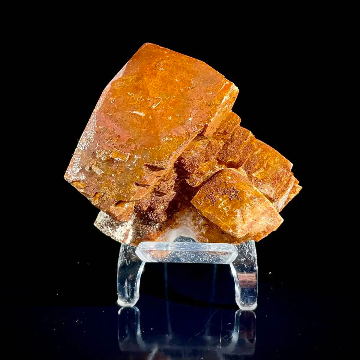 Chocolate Brown Calcite from Hunan, China | Natural Calcite Crystal Specimen | 160 g | 7*6*3.5cm