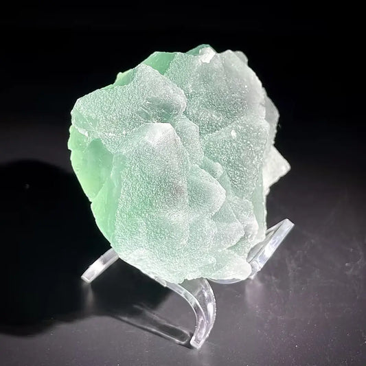 Natural Green Fluorite Crystal Specimen | Hunan, China | 820g | 12*7.5*6cm