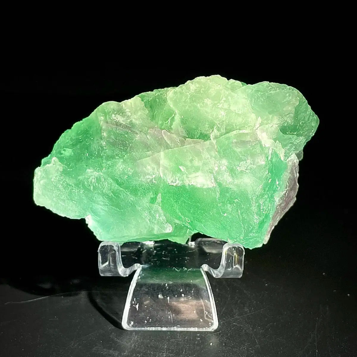 Natural Green Fluorite Crystal Specimen | Hunan, China | 260g | 8.5*5.5*5cm
