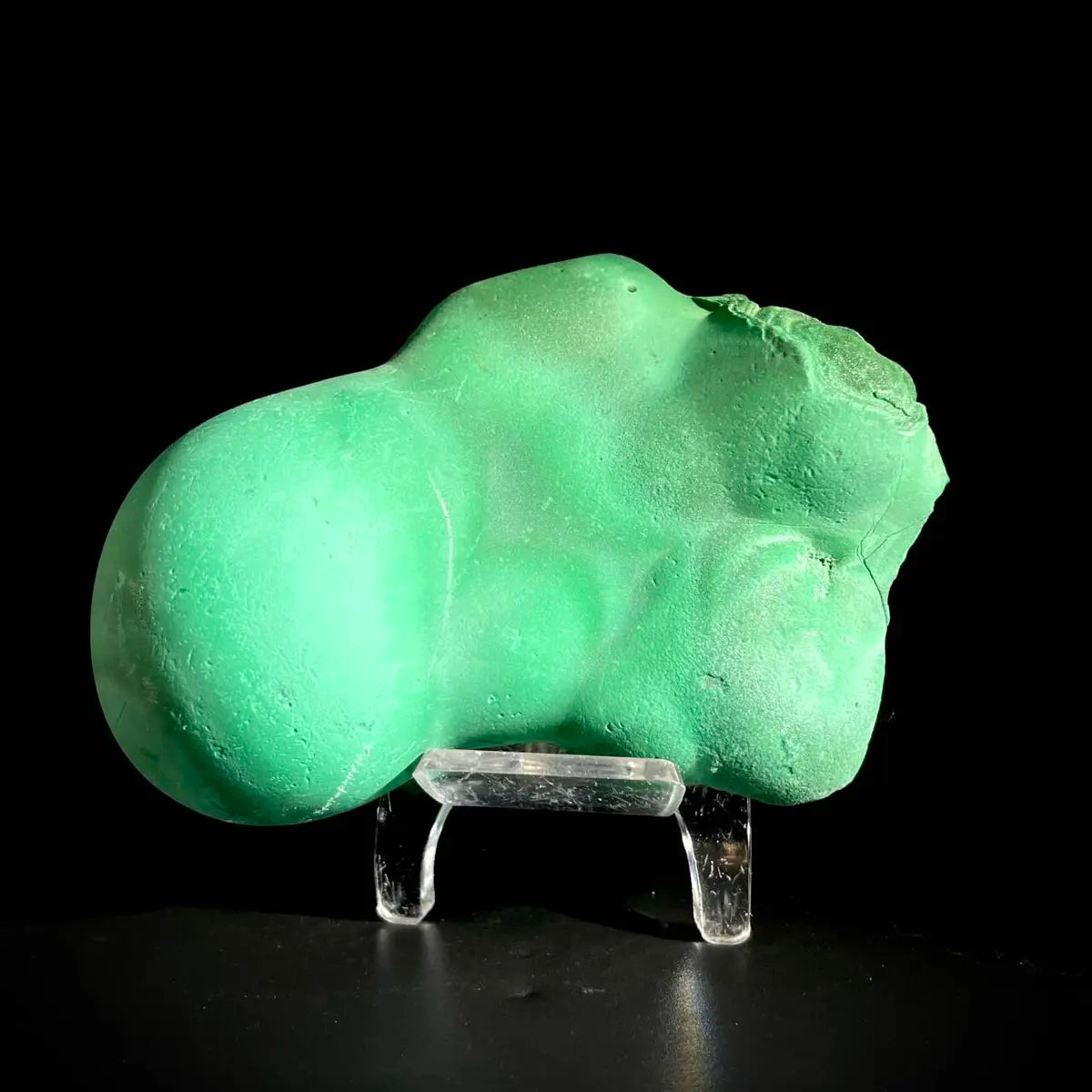 Natural Stalactitic Malachite Specimen | Katanga, DR Congo | 430 g | 9.5*7.5*4.5 cm