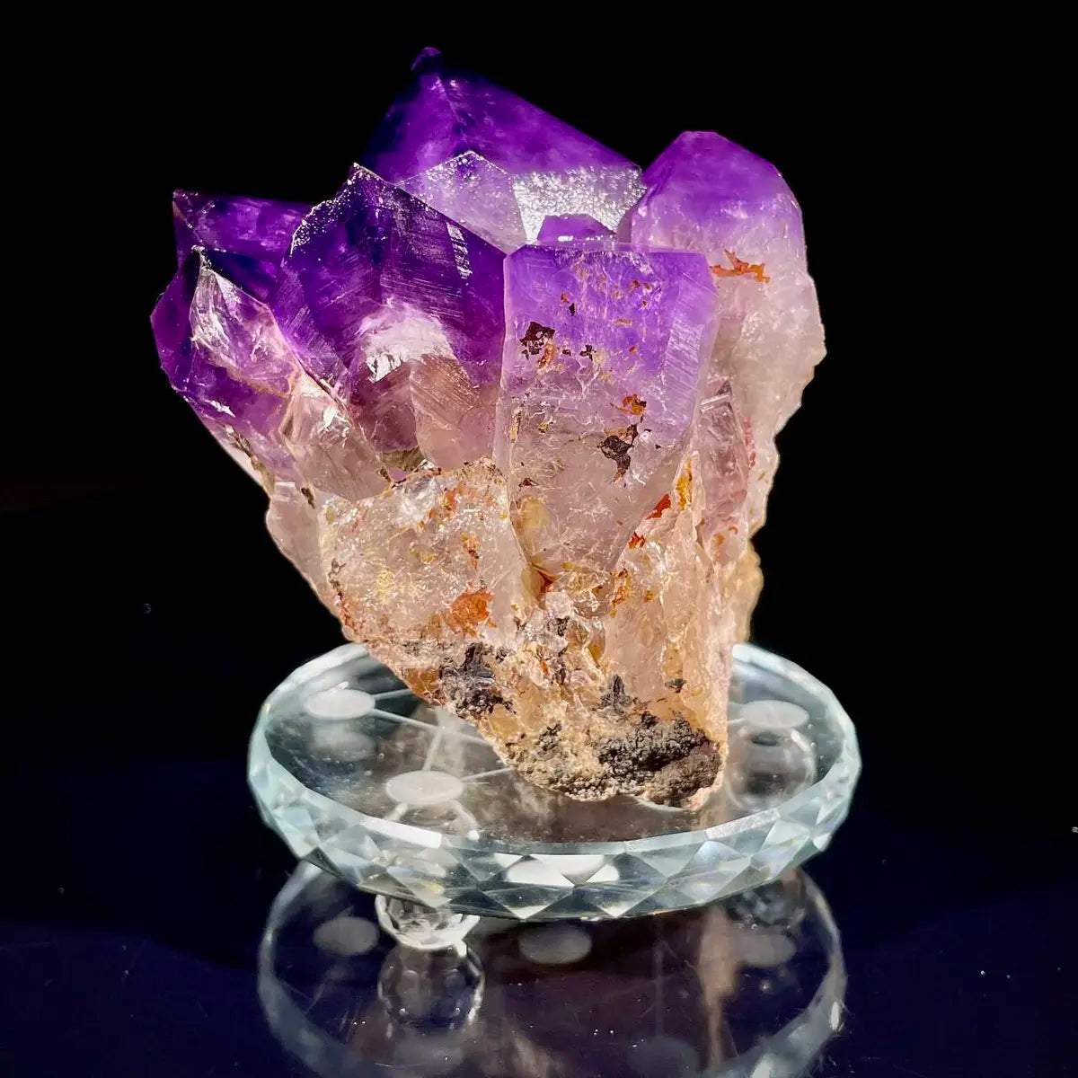 Natural Congo Dogtooth Amethyst Specimen | Congo | 860 g | 10*8*9 cm