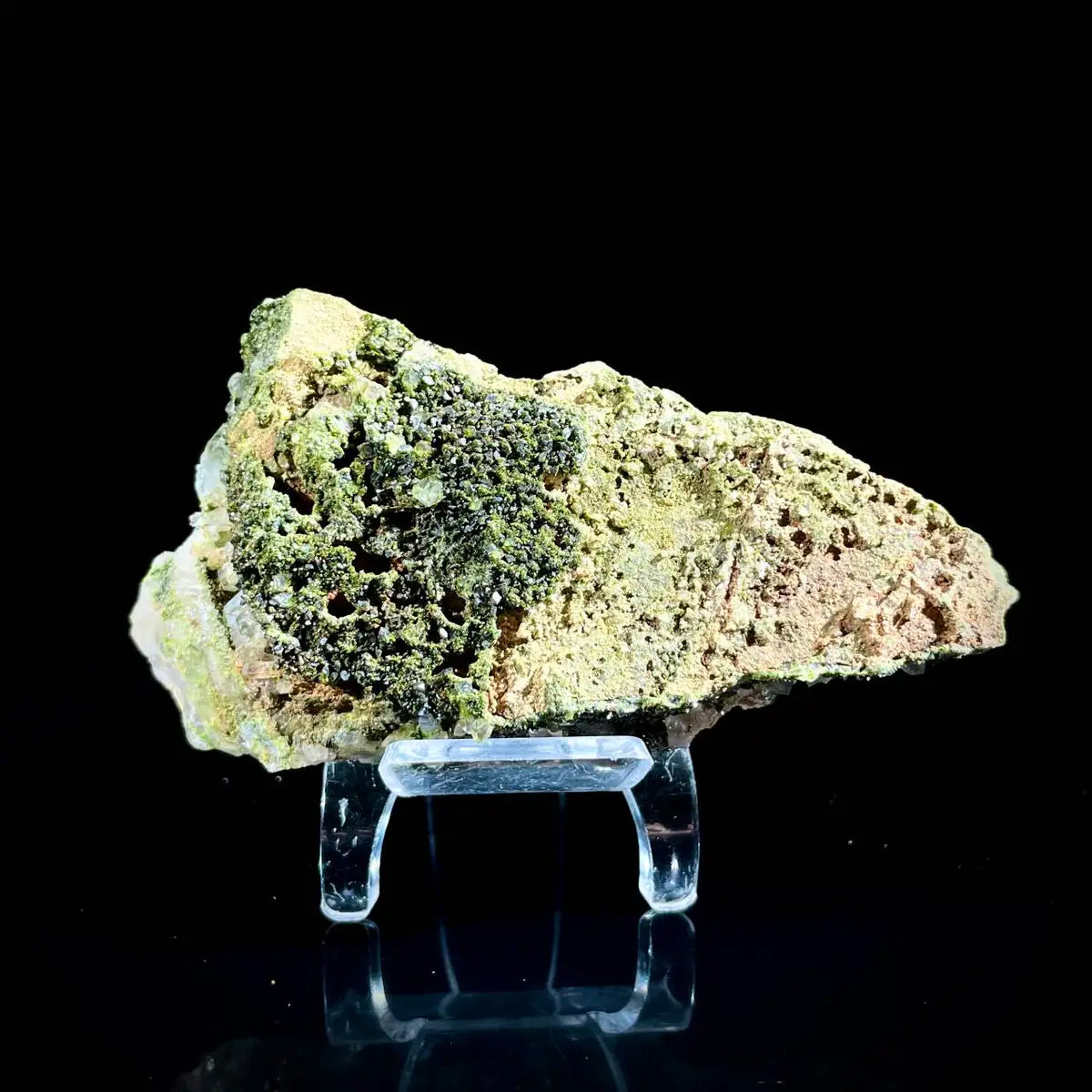 Natural Turkish Epidote with Quartz Specimen | Turkey | 190 g | 9*5*2 cm