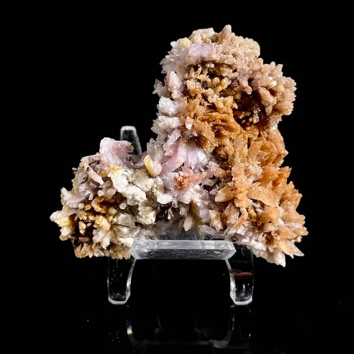 Natural Creedite with Selenite – Guizhou, China – 90 g – 7*7*2.5 cm