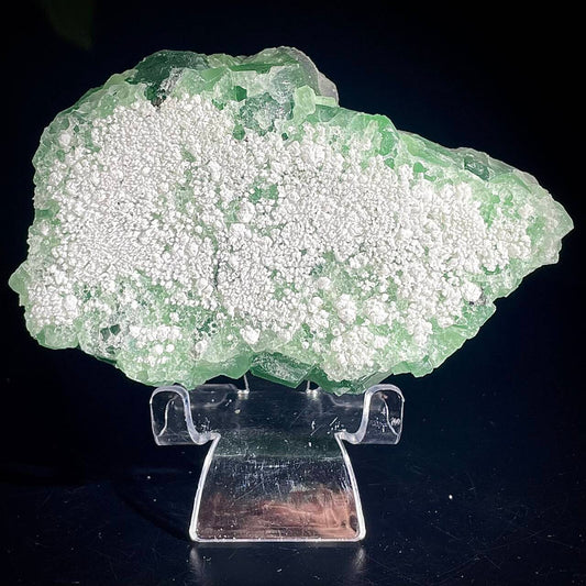 Natural Green Fluorite Crystal Specimen | Hunan, China | 870g | 12*9*5cm