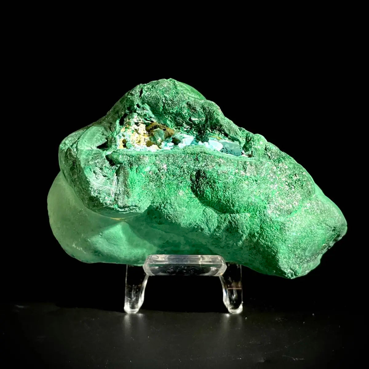 Natural Stalactitic Malachite Specimen | Katanga, DR Congo | 190 g | 7*4.5*3.5  cm
