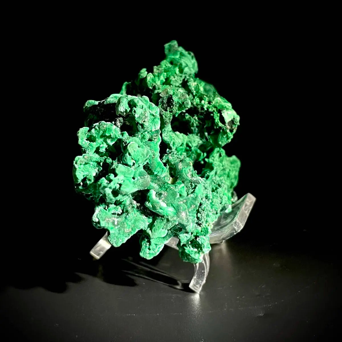 Natural Congo Velvet Malachite Specimen | Katanga, DR Congo | 60 g | 8*4.5*3  cm