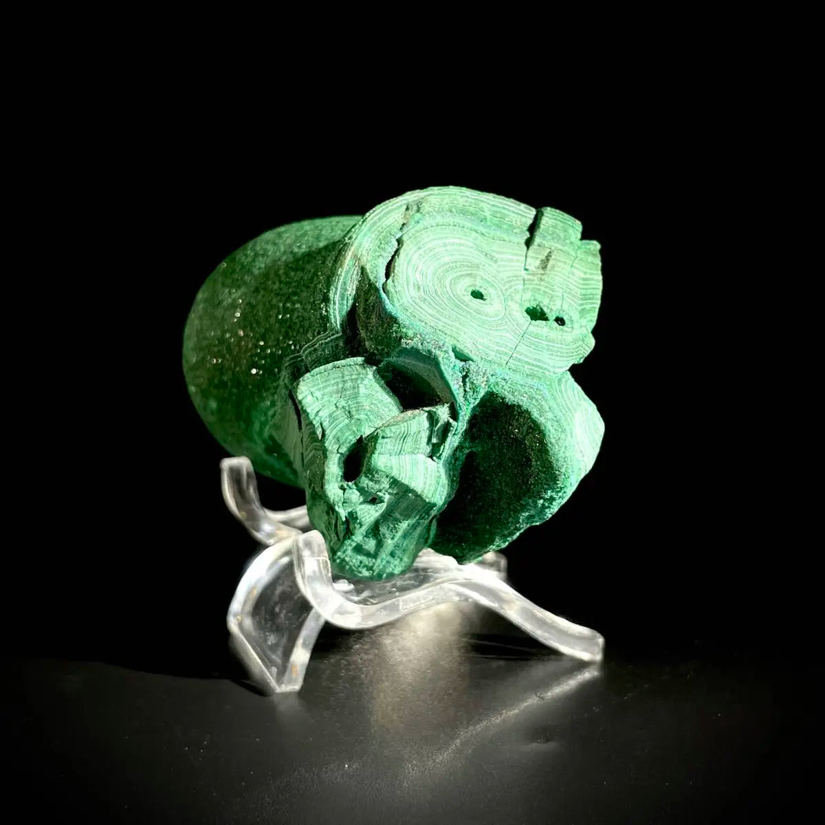 Natural Stalactitic Malachite Specimen | Katanga, DR Congo | 150 g | 6*4.5*3 cm