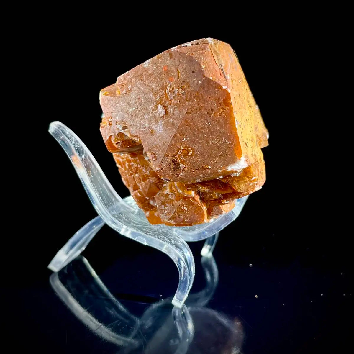 Chocolate Brown Calcite from Hunan, China | Natural Calcite Crystal Specimen | 140 g | 6*4.5*4 cm