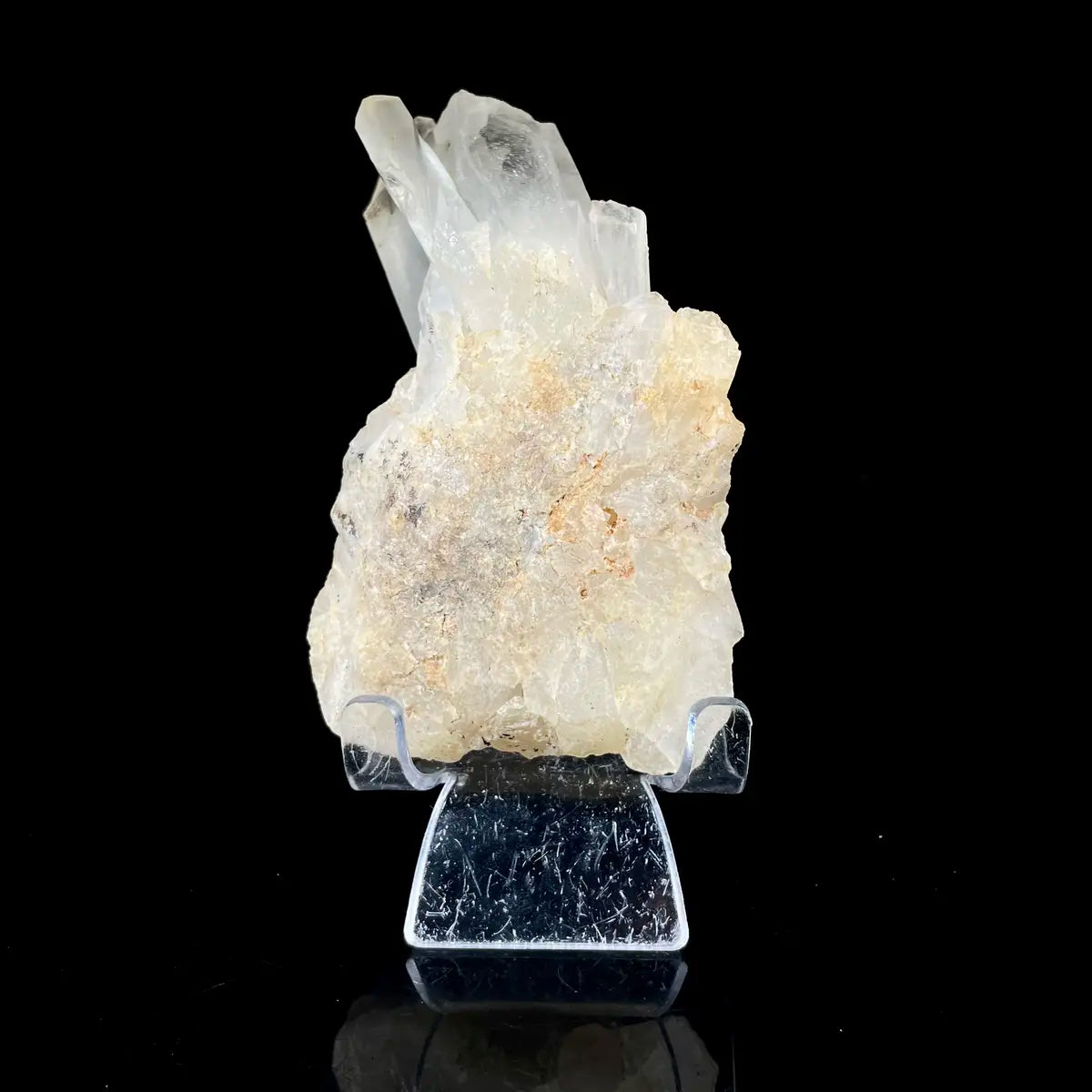 Natural Clear Quartz Crystal Cluster |340 g | 10*8.5*6.5 cm | Quartz Minerals | China