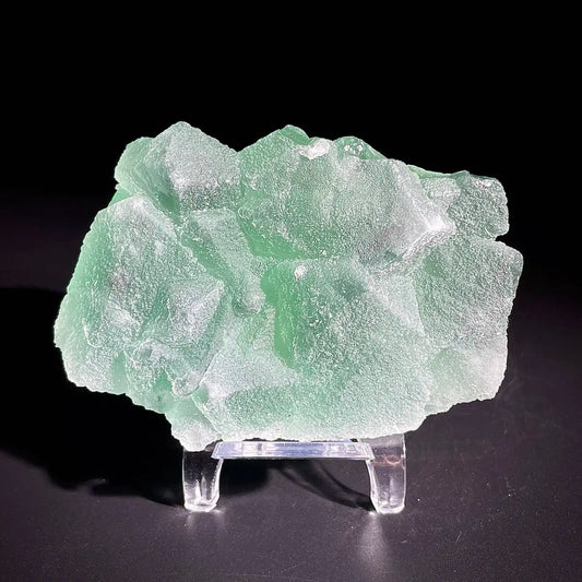 Natural Green Fluorite Crystal Specimen | Hunan, China | 820g | 12*7.5*6cm