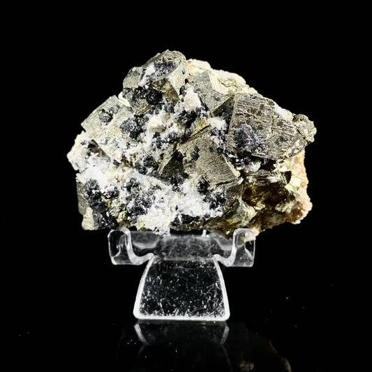 Natural Peruvian Chalcopyrite Mineral Specimen | 270 g | 7.5*6*4 cm | Sulfide Minerals | Peru