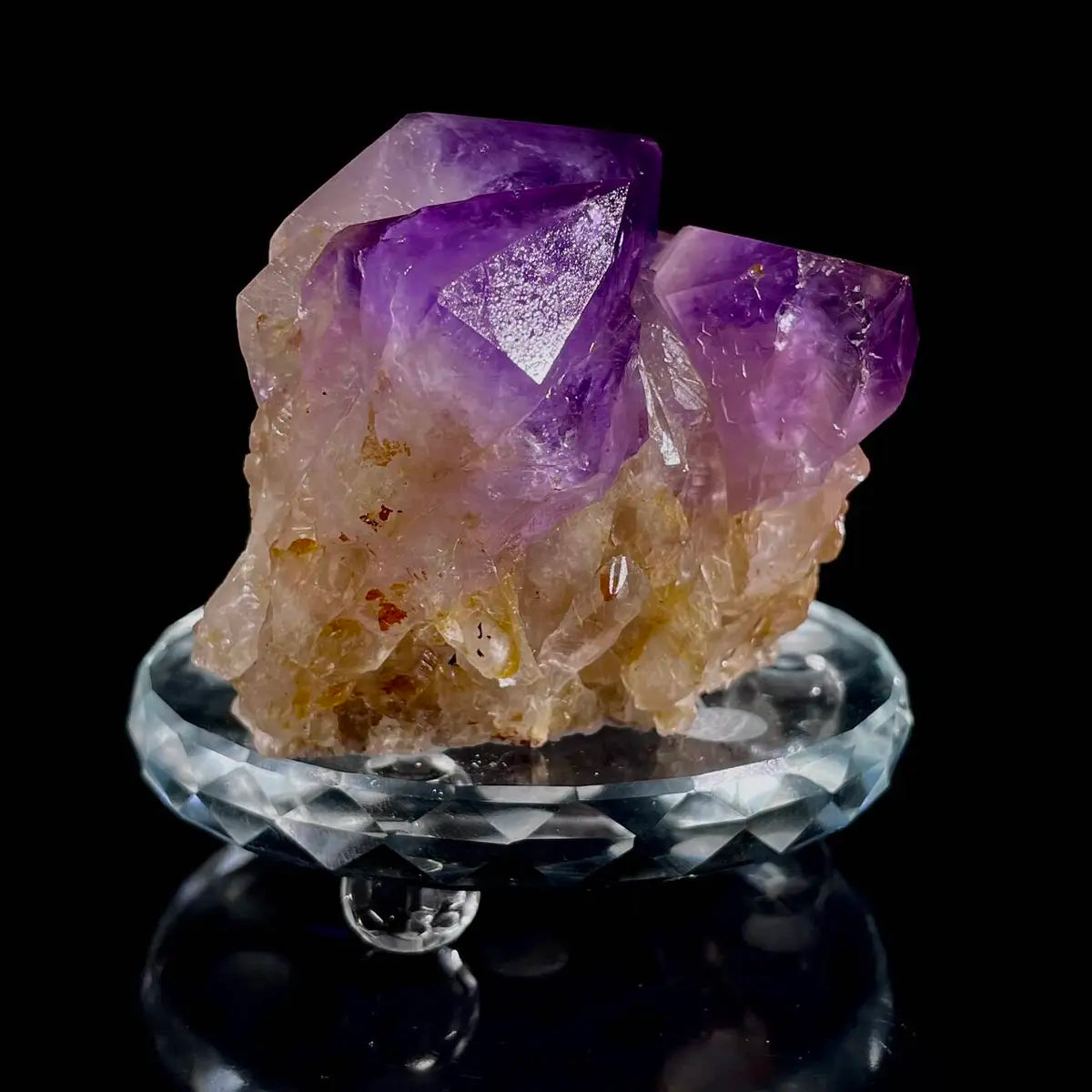 Natural Congo Dogtooth Amethyst Specimen | Congo | 470 g | 9*7*5.5 cm