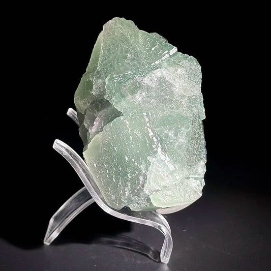 Natural Green Fluorite Crystal Specimen | Hunan, China | 690g | 10*9.5*6.5cm