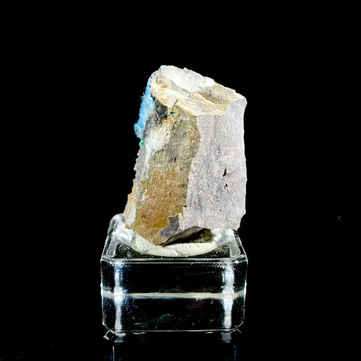Natural Cyanotrichite Mineral Specimen | 30 g | 3*3*2 cm | Cyanotrichite Minerals | Morocco/DRC