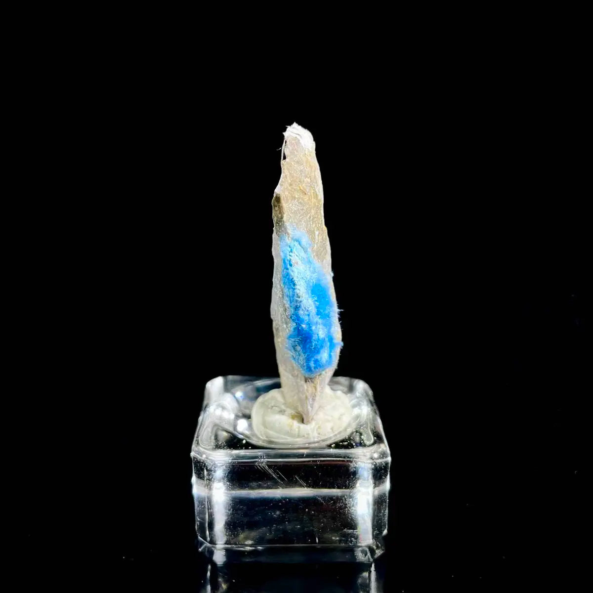 Natural Cyanotrichite Mineral Specimen | 10 g | 5*1*1 cm | Cyanotrichite Minerals | Morocco/DRC