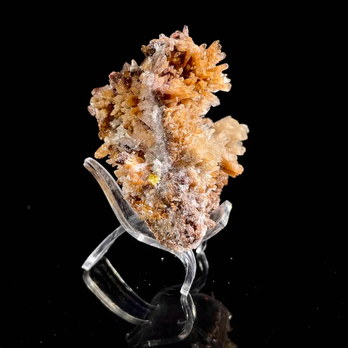 Natural Creedite with Selenite – Guizhou, China – 160 g – 7.5*6*5 cm