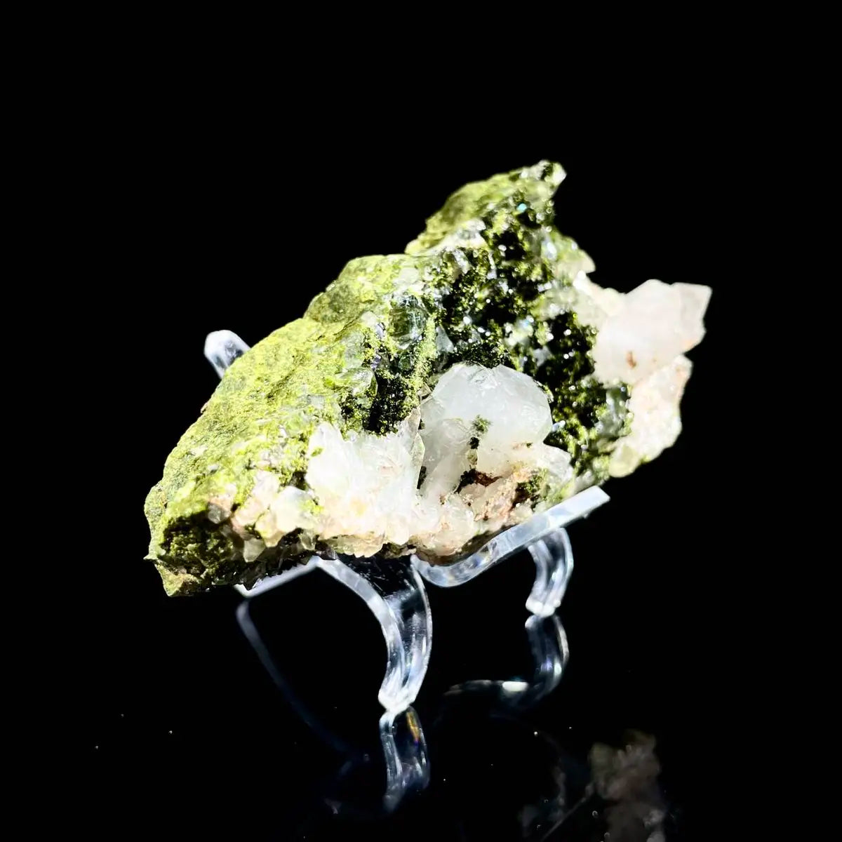 Natural Turkish Epidote with Quartz Specimen | Turkey | 190 g | 9*5*2 cm