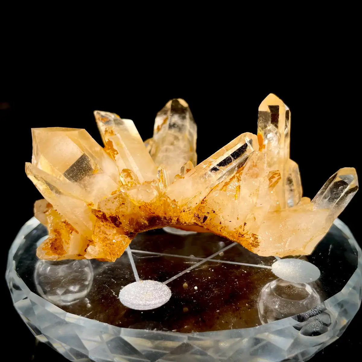 Natural Golden Healer Crystal Cluster | 90 g | 8.5*5*4.5 cm | Carbonate Minerals | Mexico