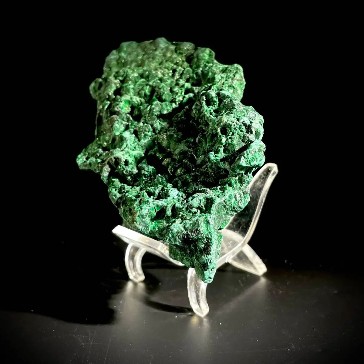 Natural Congo Velvet Malachite Specimen | Katanga, DR Congo | 310 g | 11.5*8*4 cm