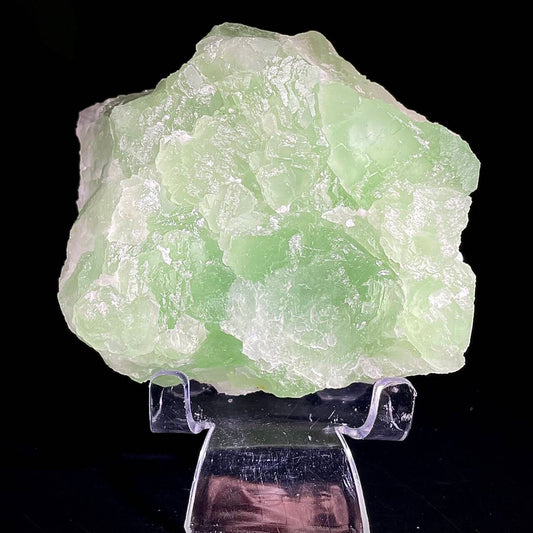 Natural Green Fluorite Crystal Specimen | Hunan, China | 770g | 10*10*6cm